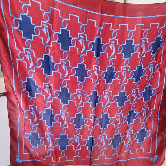 Vintage Italian Silk Scarf - Picture 3 of 5